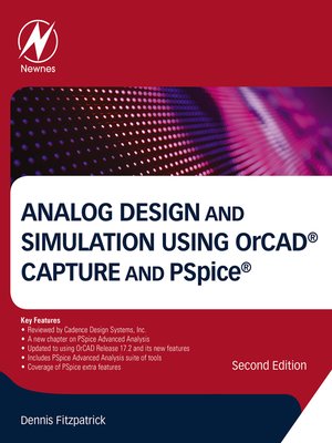 cover image of Analog Design and Simulation Using OrCAD Capture and PSpice